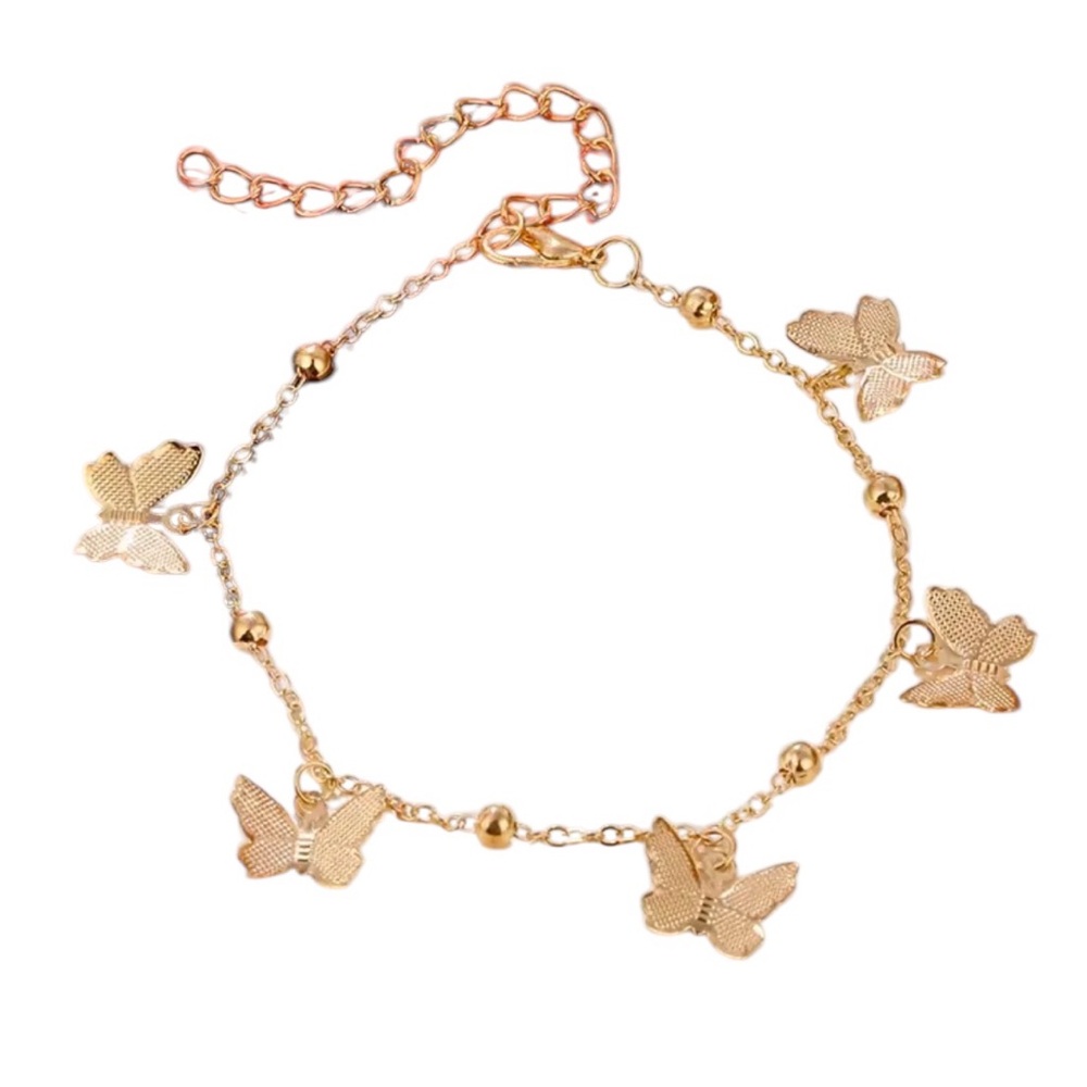 Delicate Gold Butterfly Bracelet